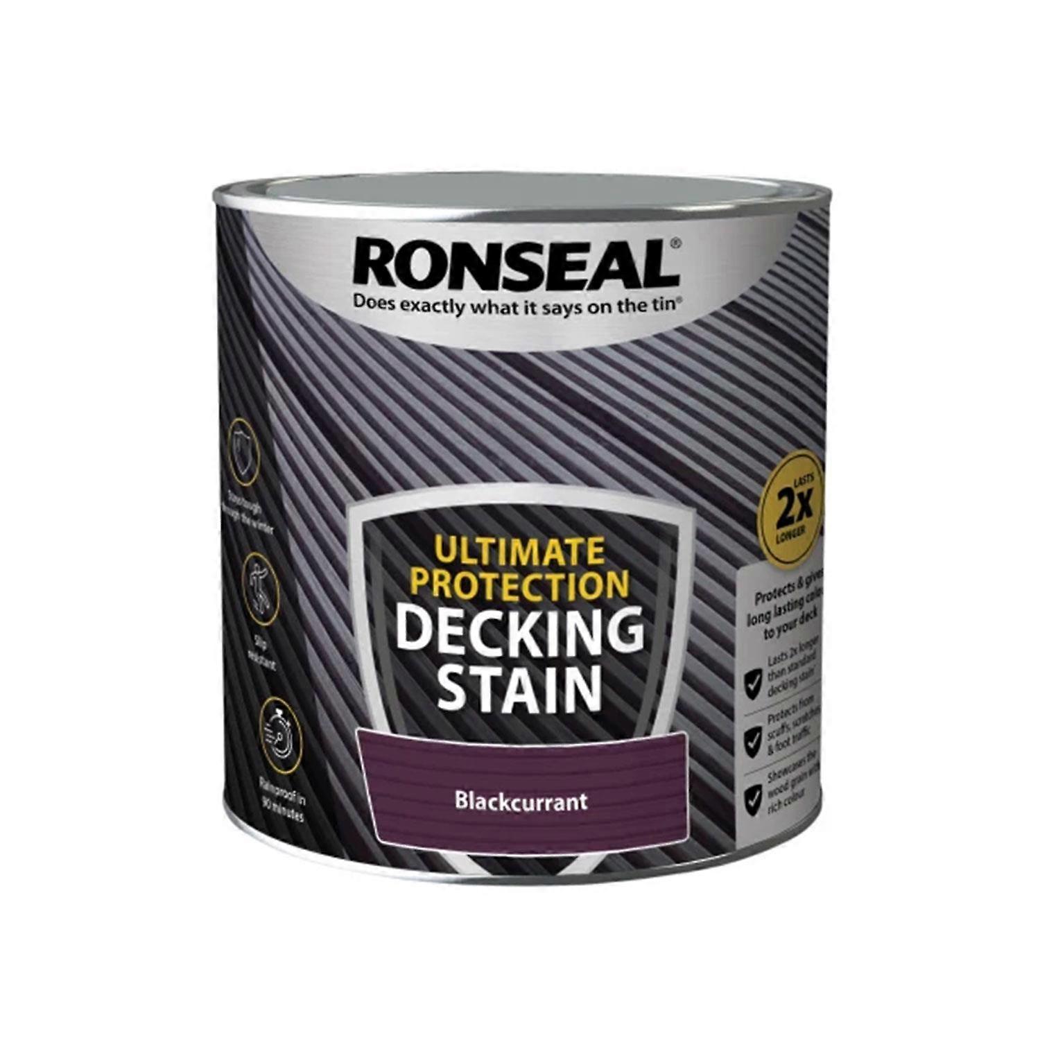 Ultimate Protection Decking Stain Blackcurrant 2.5 litre