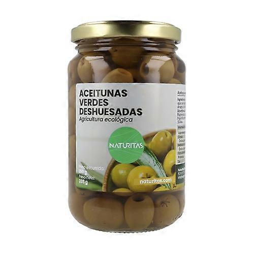Pitted green olives 390 g