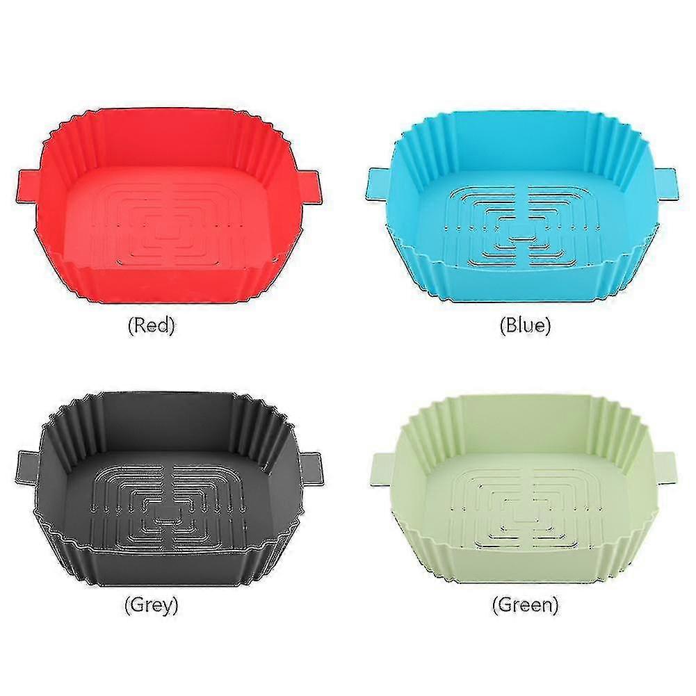 Silikon Backblech Heißluftfritteuse Silikon Tablett Matte Küchenutensilien Silikon Backblech Matte Hohe Qualität Blau