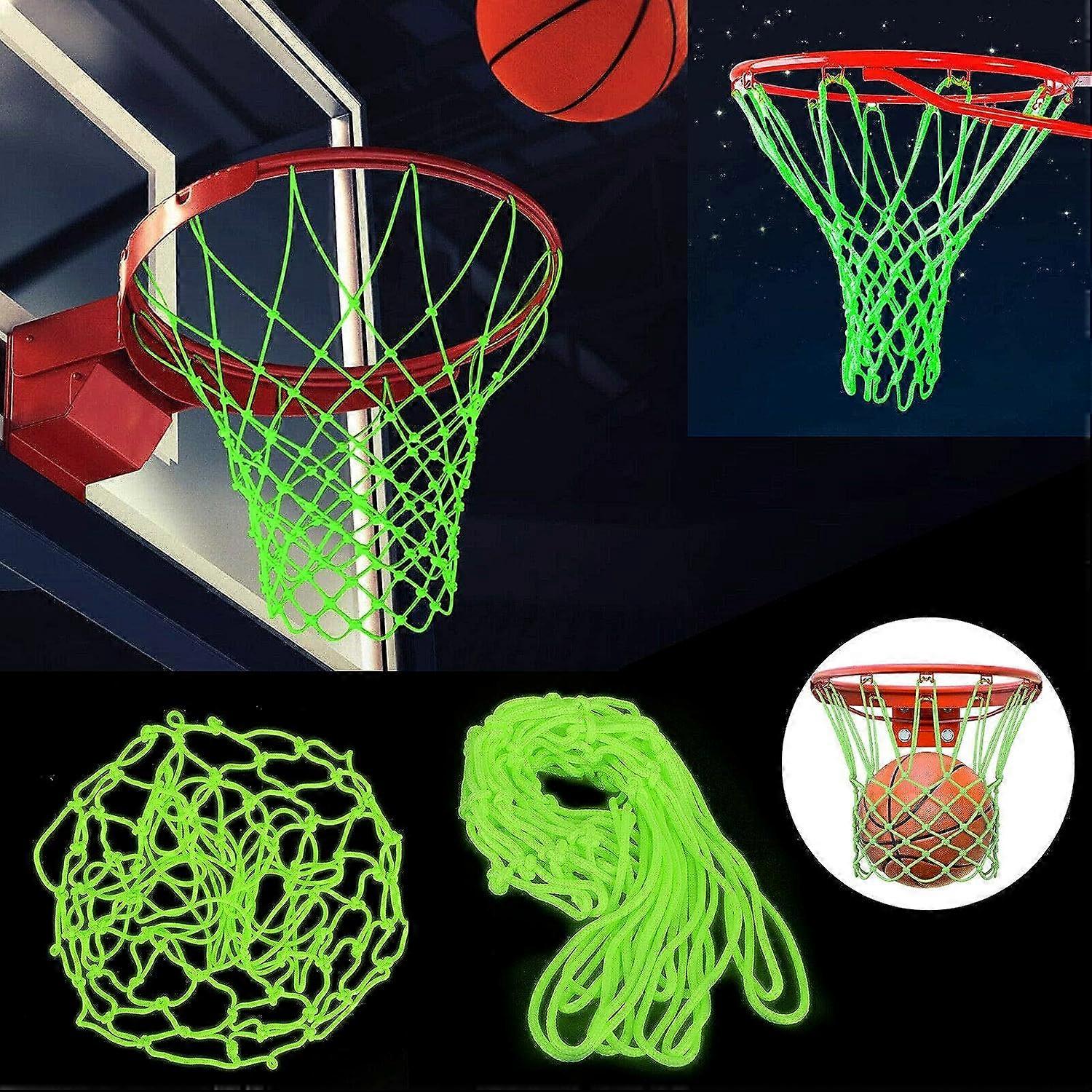 Glow in Dark Basketball Net - Nightlight Hoop Net Replacement