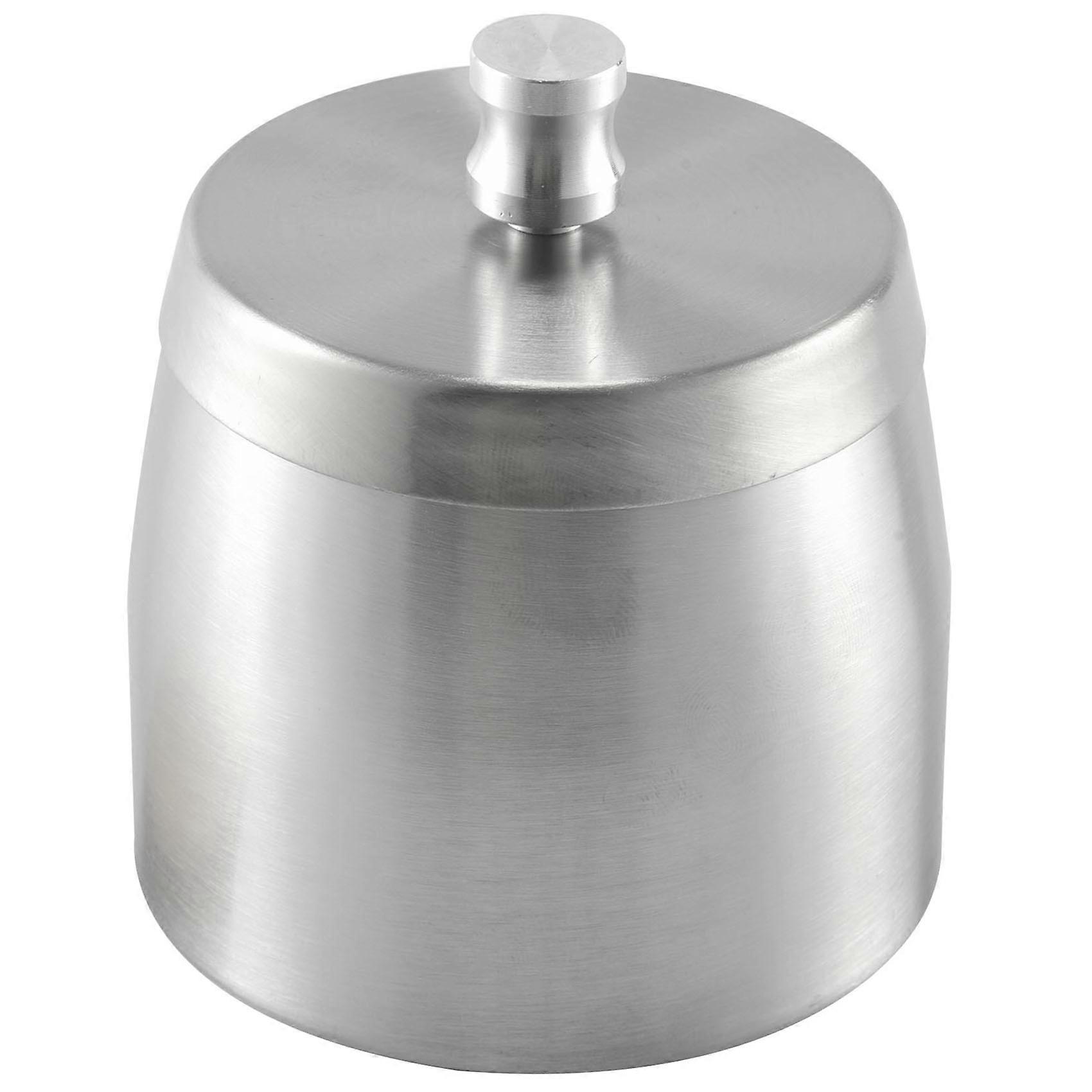 Outdoor Ashtray with Lid for Cigarettes Stainless Steel Windproof Rainproof Ashtray for Outside Home Table Bar KTV