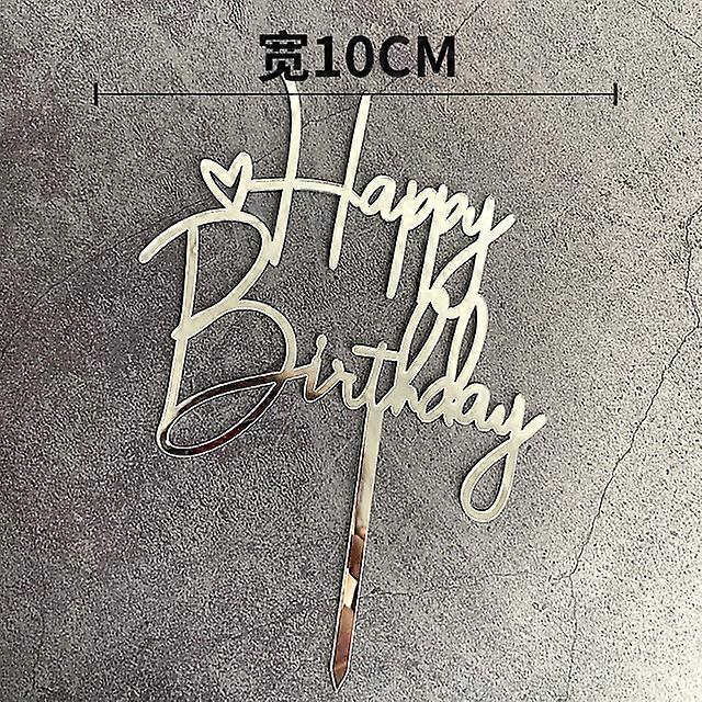16 Décorations Cake Topper Happy Birthday - Pour Gâteau D'anniversaire Enfants - Non Comestible, Coloré