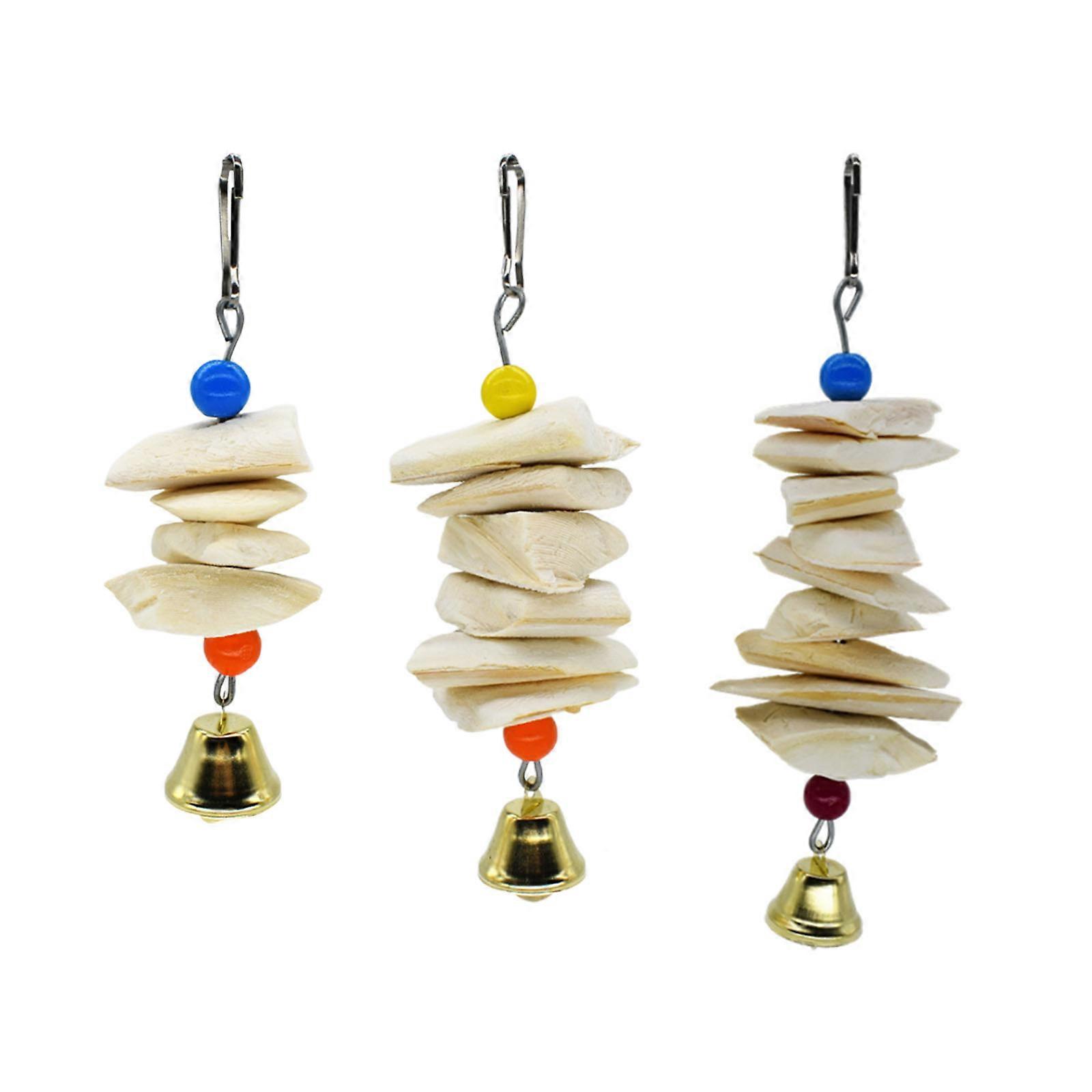 לעיסת דיונון עצם צעצוע לחיות מחמד צעצועי כלוב תוכים 2pcs תוספי סידן