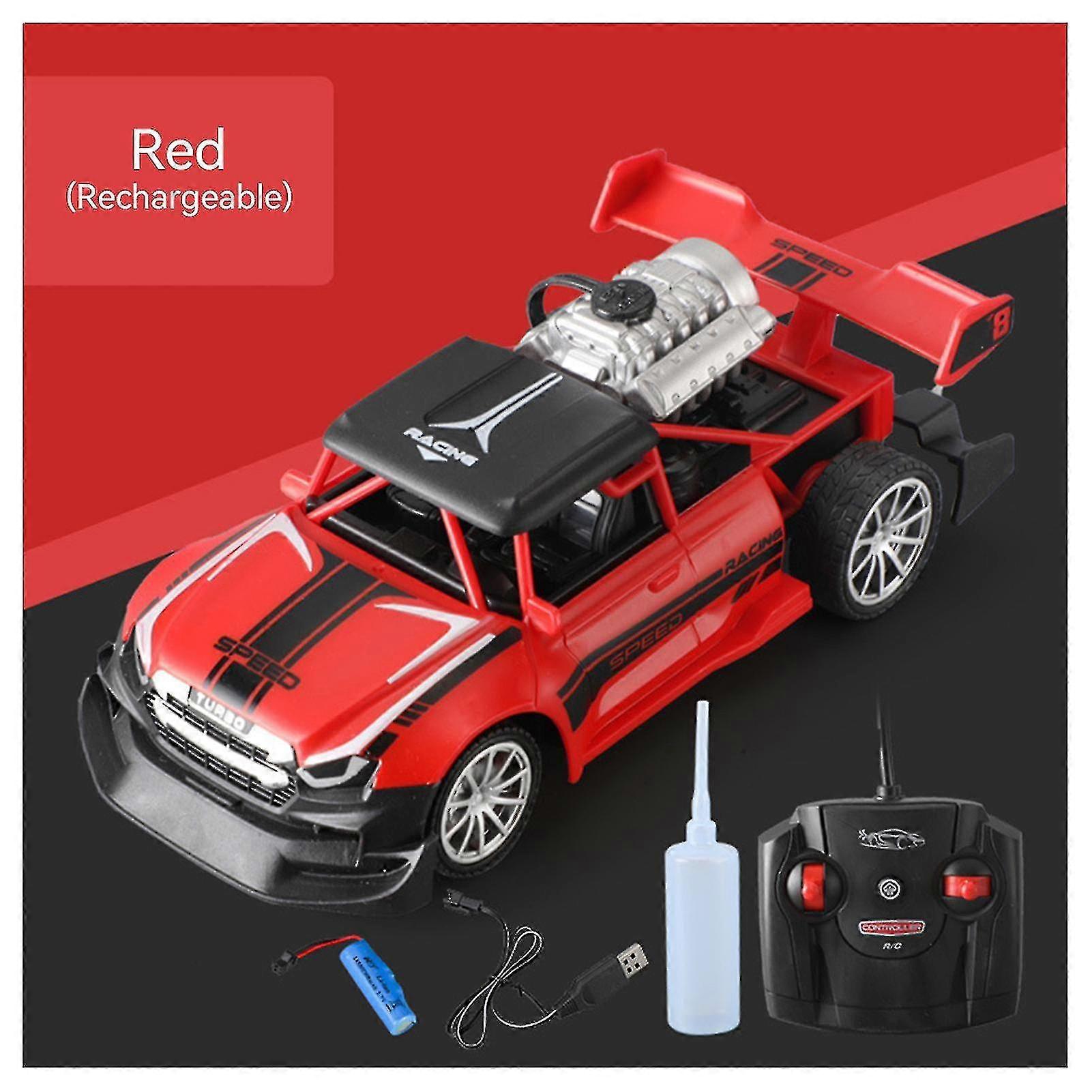 Remote Control Car With Lights Variable Speed Car Rechargeable Racing Car