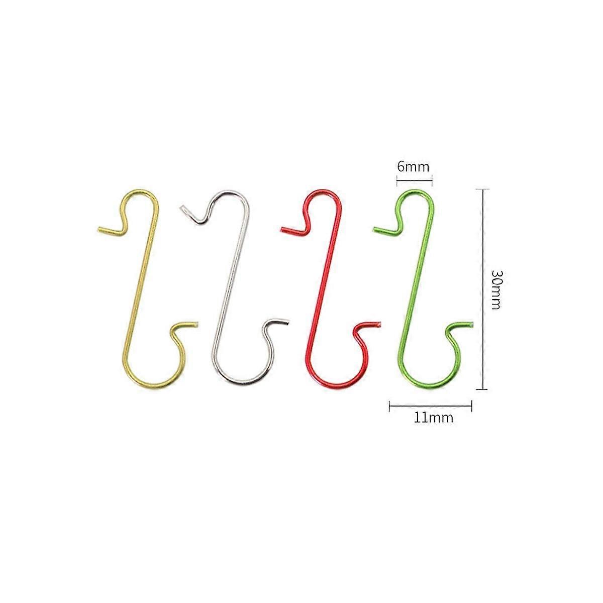 300PCS Hooks for Christmas Ornaments, Hooks for Ornaments, Ornaments Hooks for Christmas Trees, D