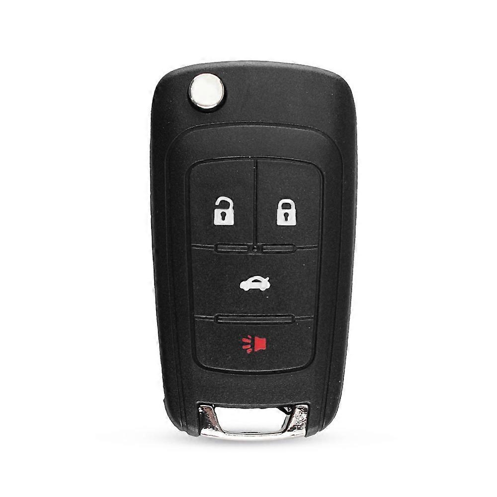Flip Folding Remote Car Key Shell For Chevrolet Cruze Epica Lova Camaro Impala 2 3 4 5 Button HU100 Blade Replacement
