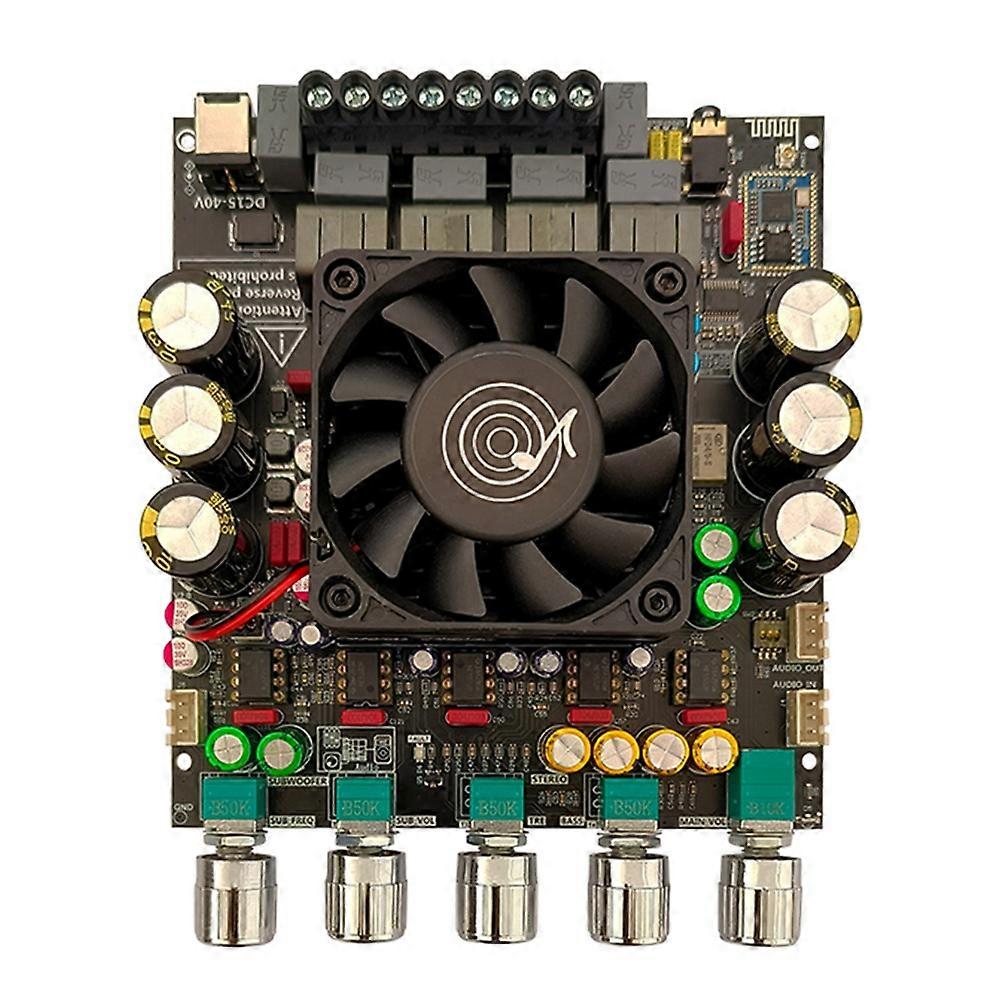 -APTX2 TPA3223 2.1 Channel Sound Power Amplifier Board 200W+200W+400W Bluetooth Subwoofer Audio Amp Module B