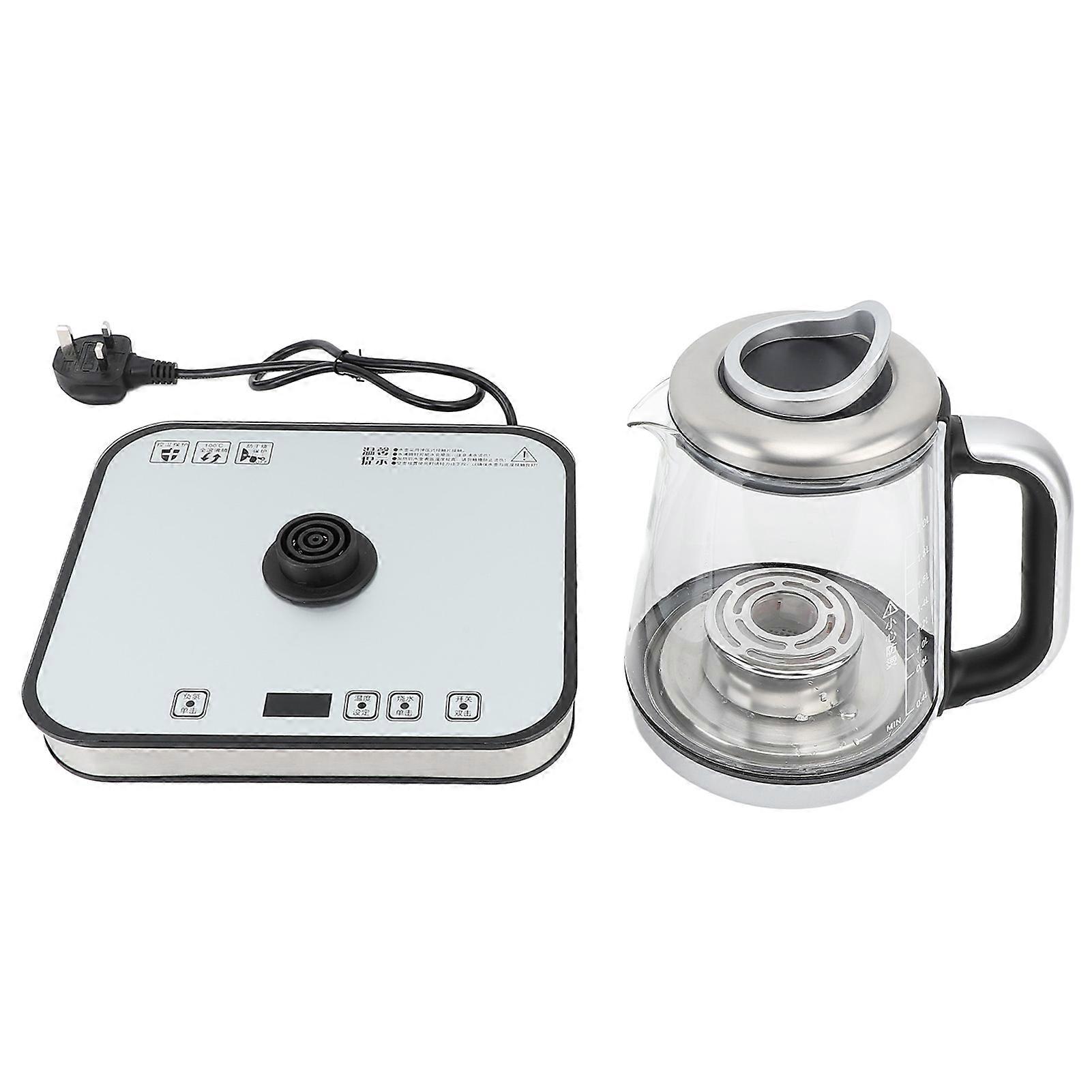 Hydrogen Water Pitcher 2L 1800ppb High Concentration Digital Touch Control LED Display Hydrogen Rich Water Machine for Home UK Plug 110220V