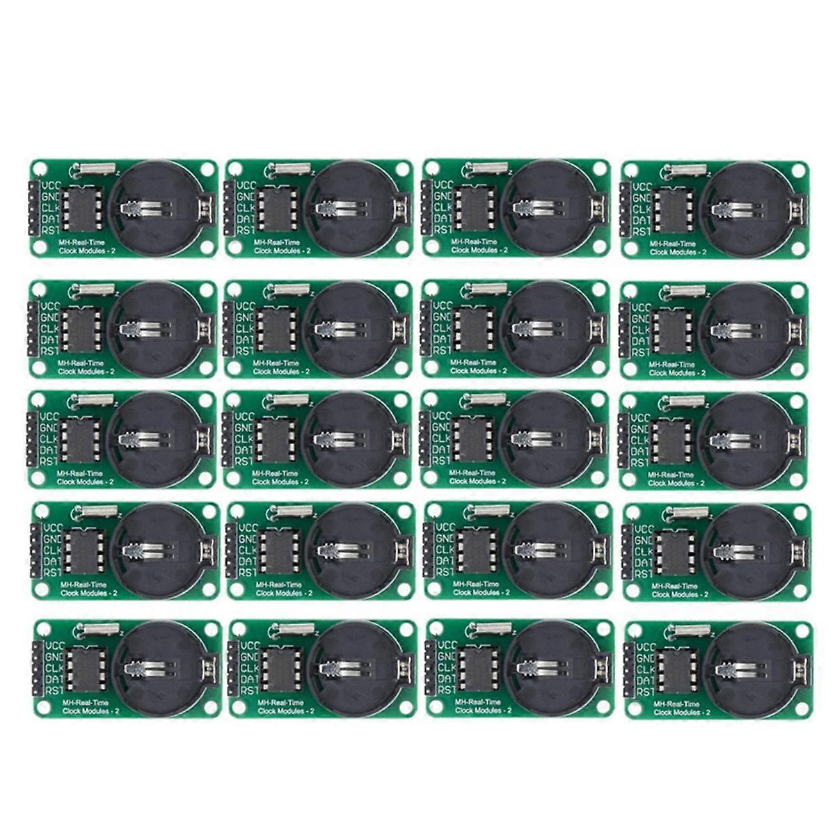 20Pcs/Set DS1302 Real Time Clock Module Without CR2032 Battery Timing Electronic Components Multifunction Module