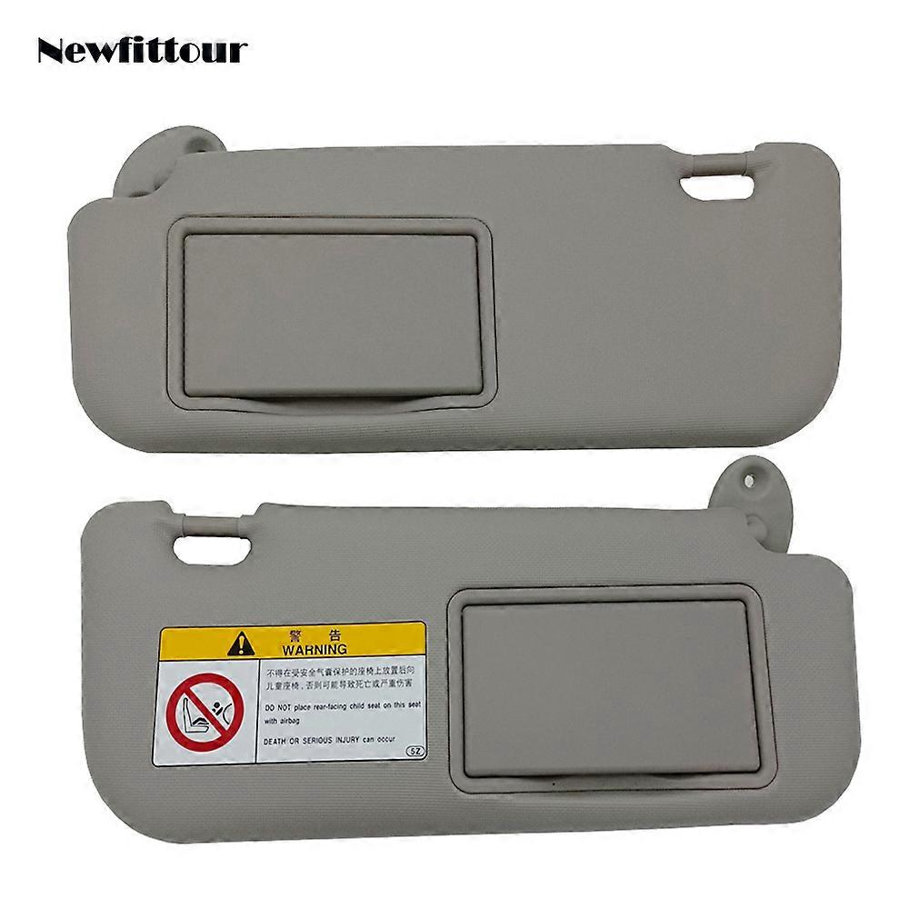 For Toyota Corolla 2014 2015 2016 2017 2018  Interior Sun Visor Panel Left / Right Sunvisor Sunshield with Mirror
