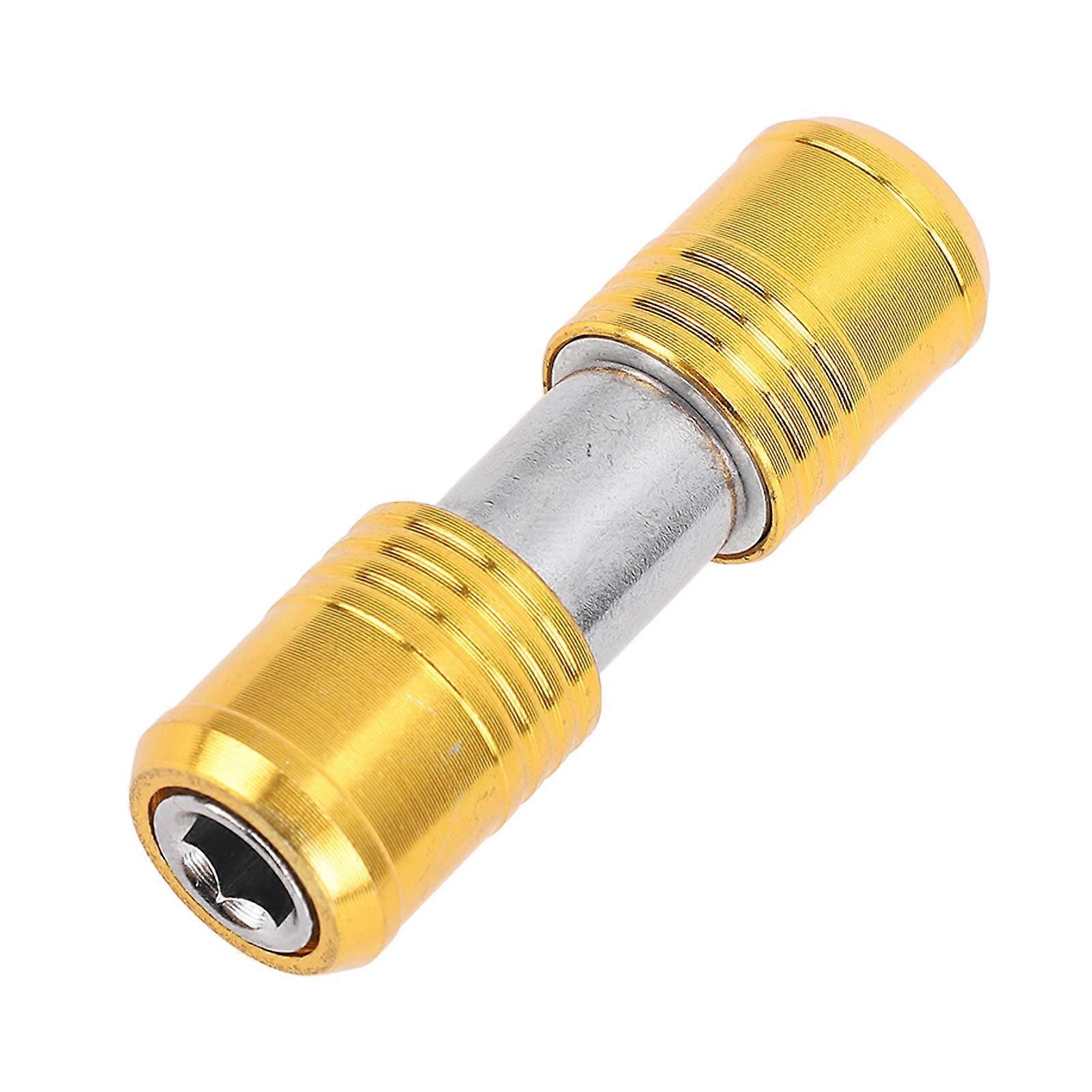 2PCS Double Ended Screwdriver Bit Holder Quick Release Socket Adapter Extension Rod for 1/4 Inch Hex Shank Bits 