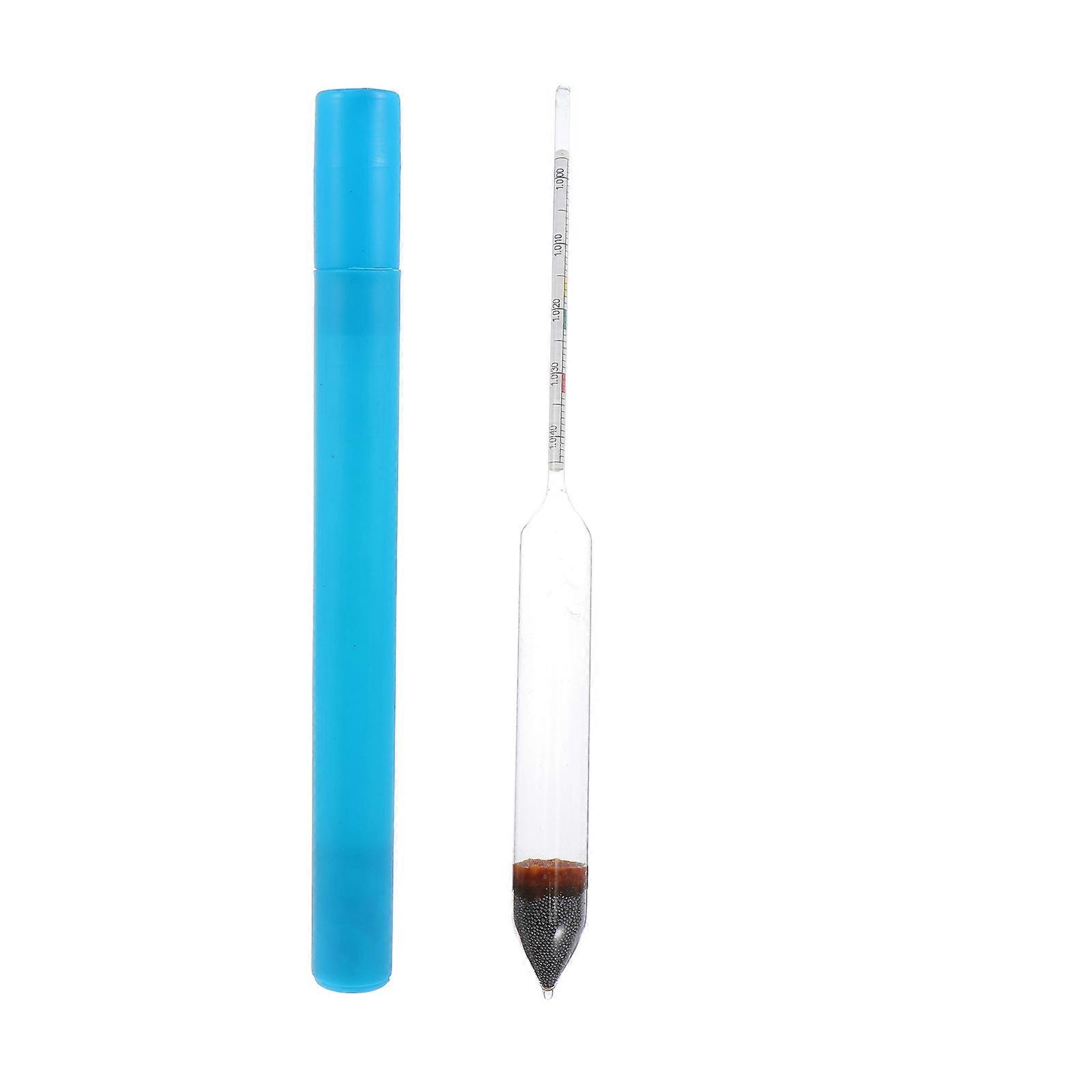 1pc High Precision Salinity Hydrometer Glass Salimeter Densitometer for Aquarium