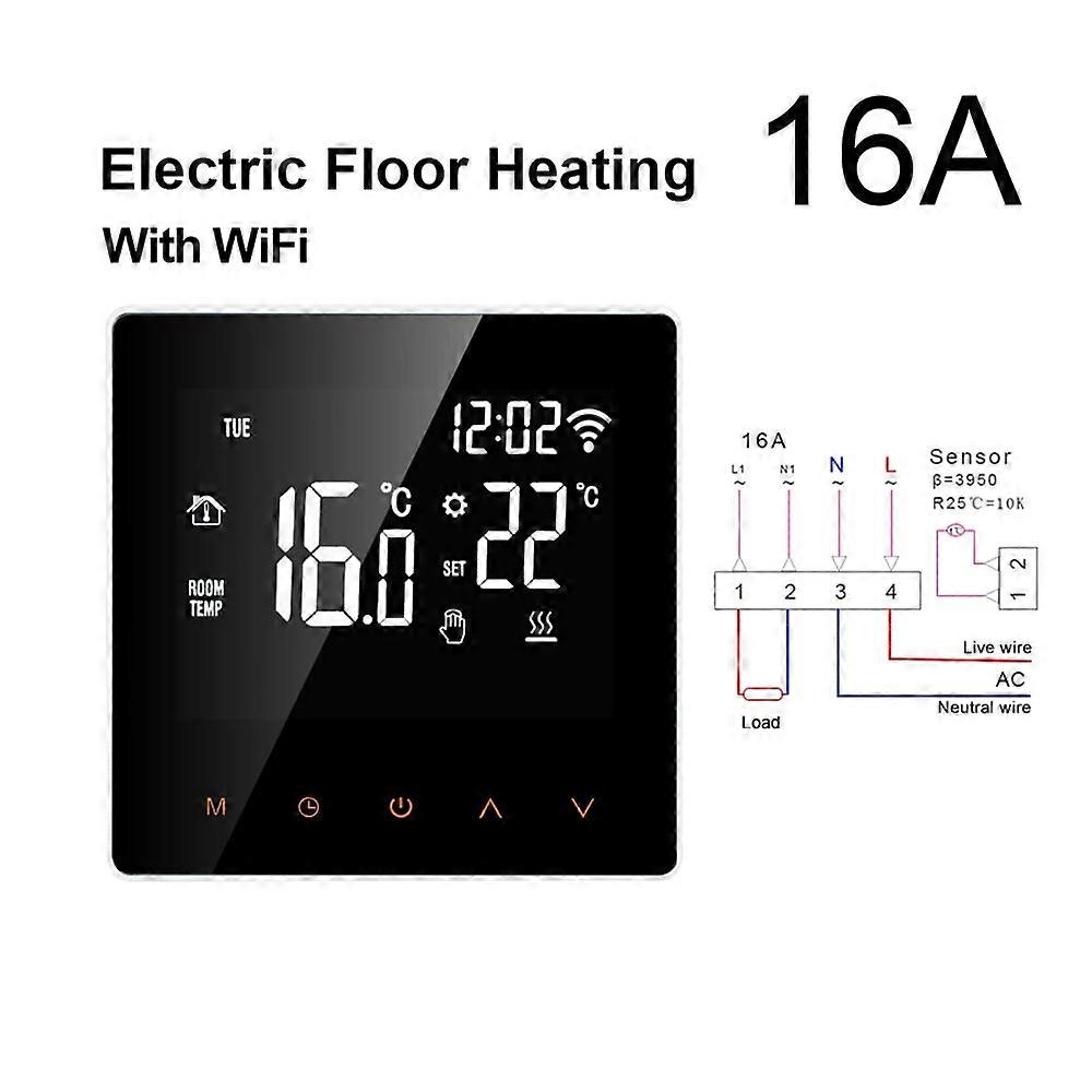 AVATTO Tuya WiFi Smart Thermostat Temperature Controller for Electric floor Heating,Water/Gas Boiler Voice Work for Google Home