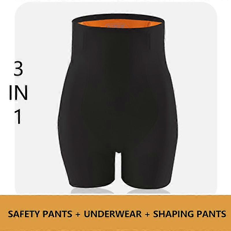 Flarixa 5D לטקס בטן שטוחה מעטפת תחתונים לאחר לידה הרמת ישבן בטיחות מכנסיים קצרים להרזיה מותניים בטן מאמן מעצב גוף