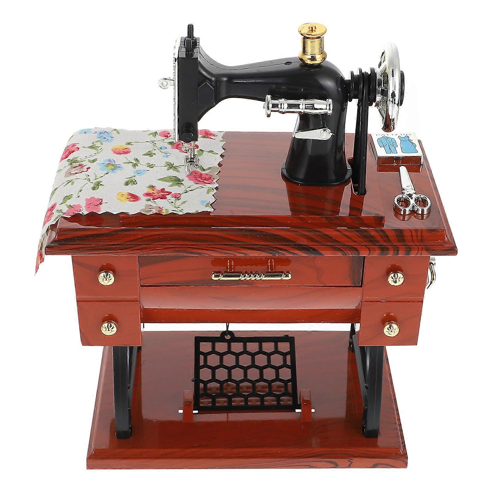 Sewing Machine Musical Box Beautiful Musical Box Clockwork Musical Box