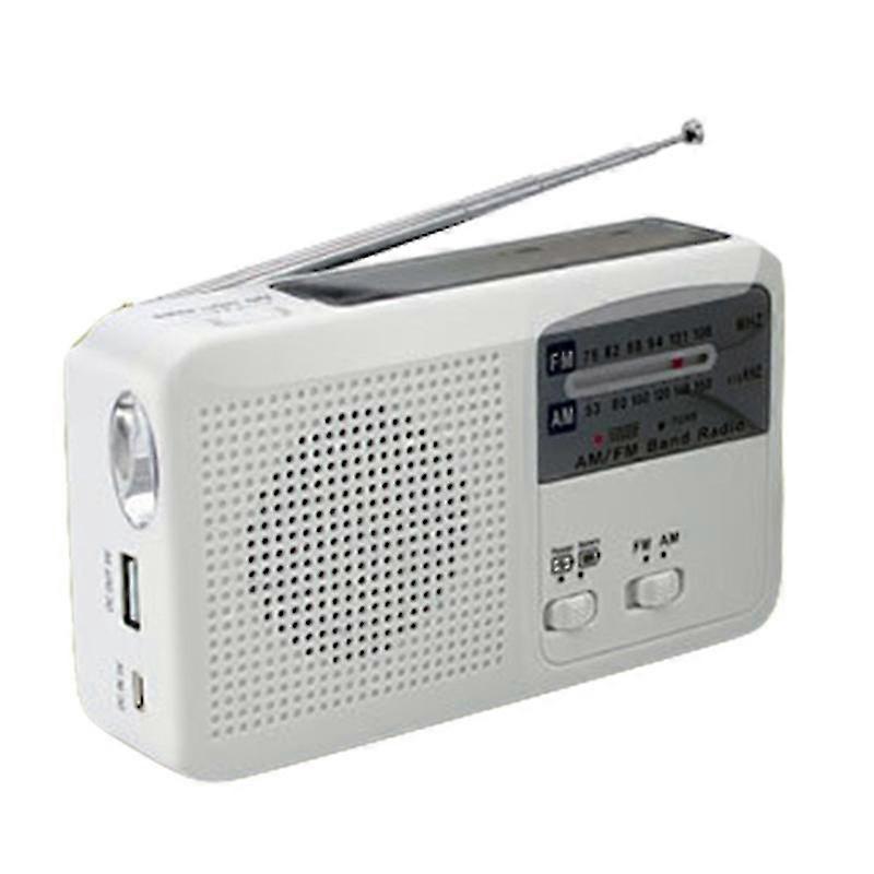 Multi-function Am/fm Radio Portable Weather Function Solar Hand Crank Radio