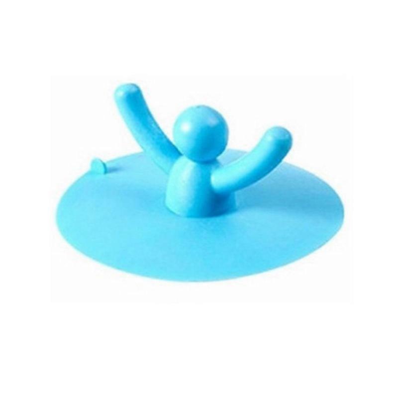 Floor drain cover blue