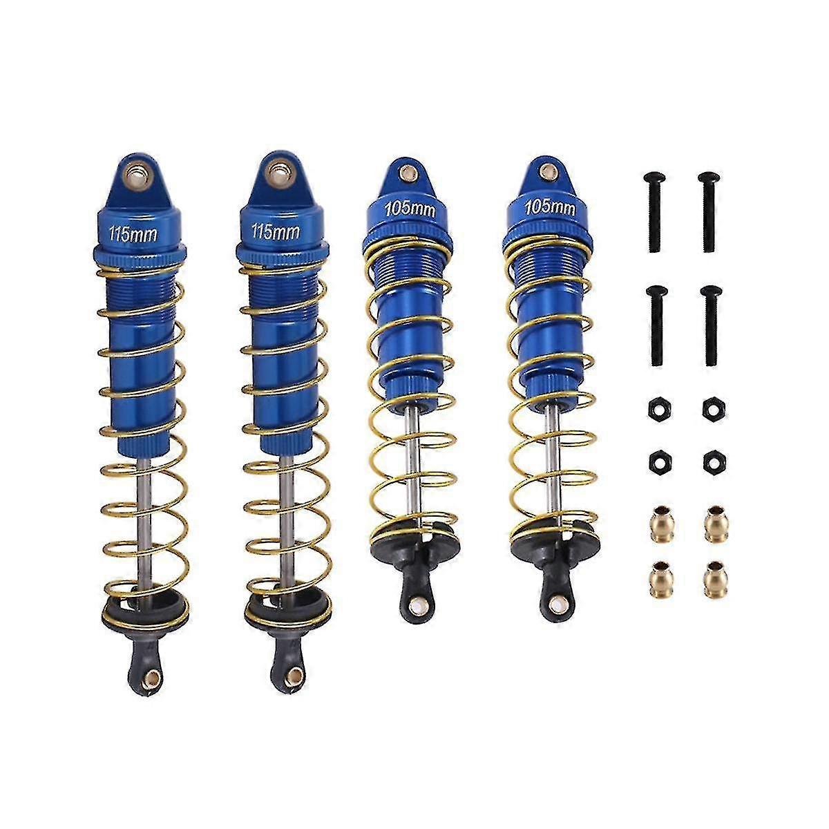 4pcs Metal Front and Rear Damper Compatible with Arrma 1/10 Senton Granite Big Rock Upgrade Parts,2