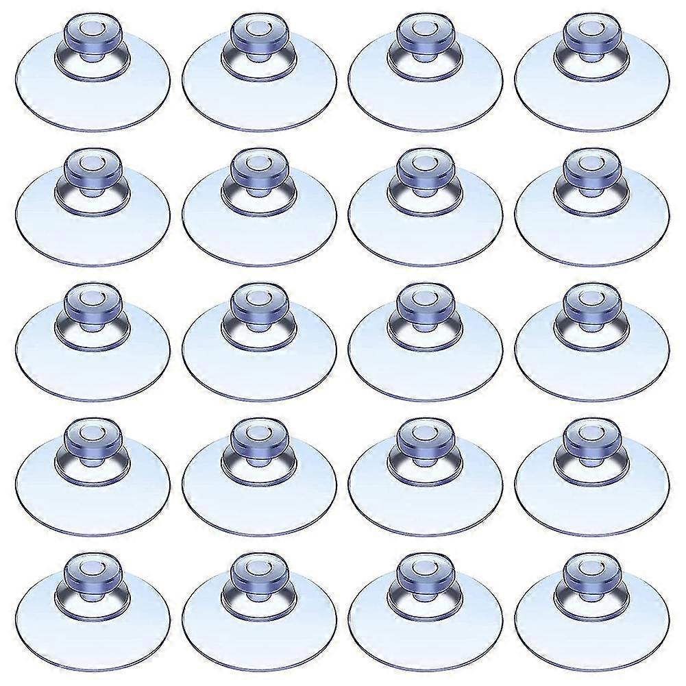 100pcs Transparent Suction Cups, For Outdoor, Kitchen,window 20mm