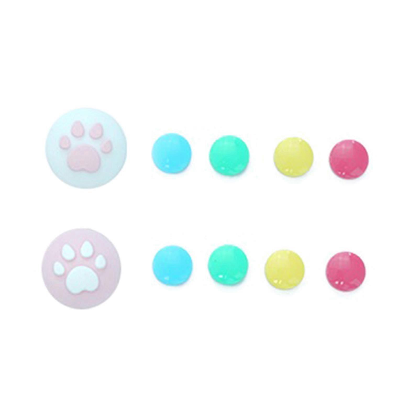 Cartoon Theme Thumb Stick Grip Cap Joystick Soft Protective Cover for Switch