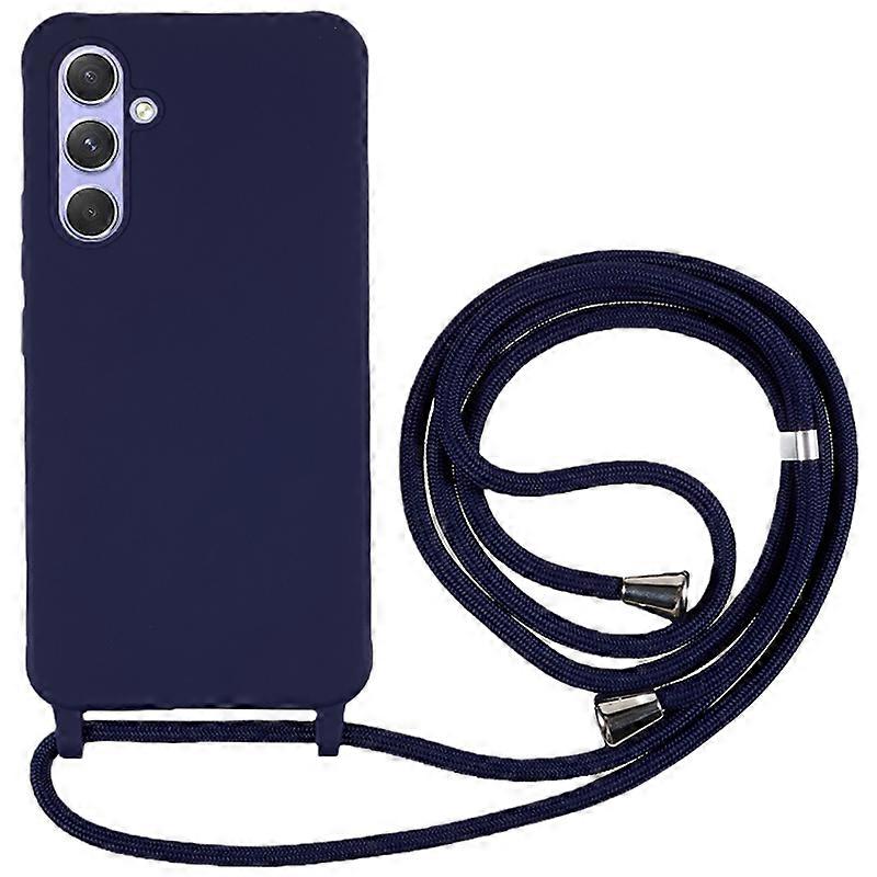 For Samsung Galaxy S25 Case TPU Soft Shockproof Phone Cover with Adjustable Lanyard