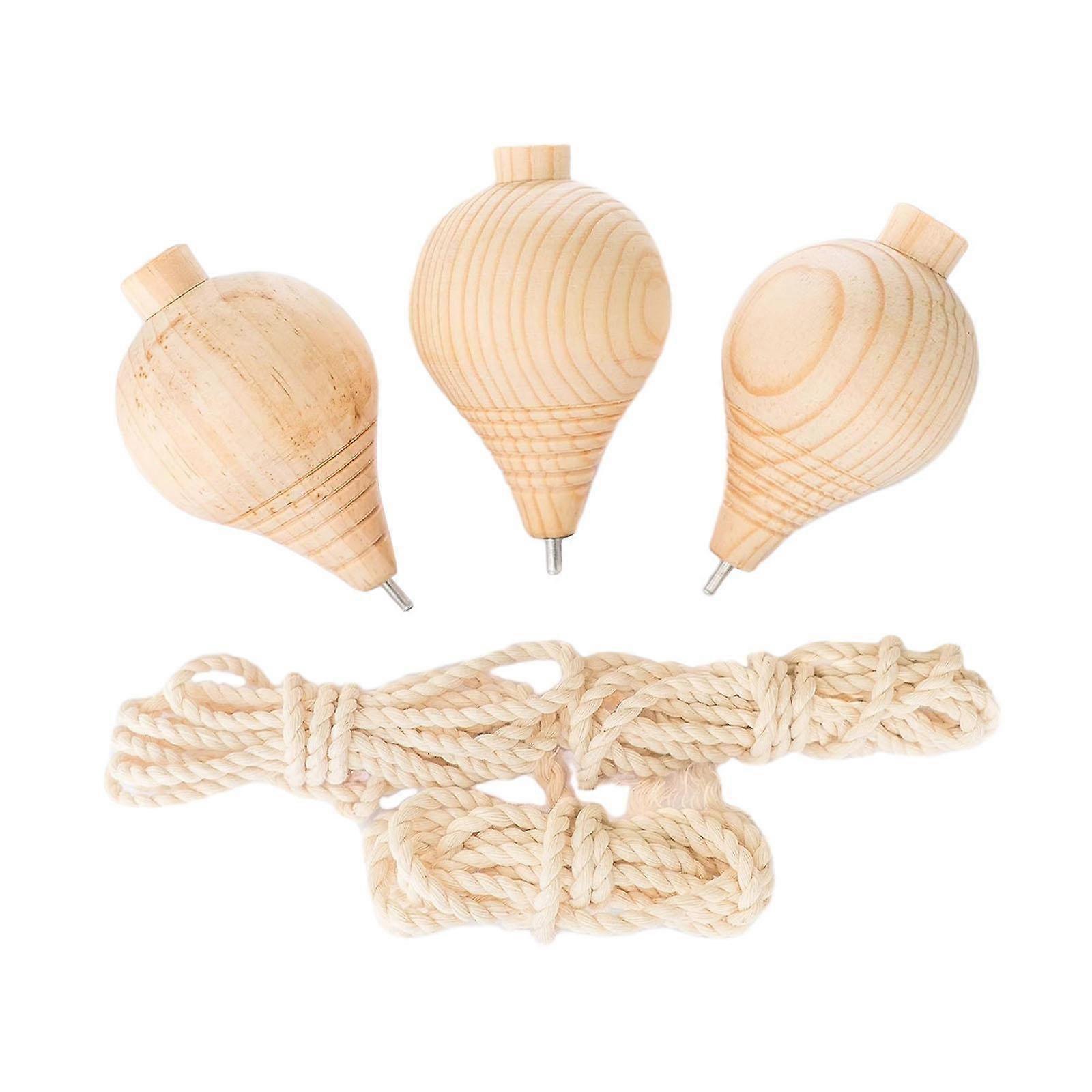 3 stykker tretrompos solid punkt for nybegynnere Mellomspill