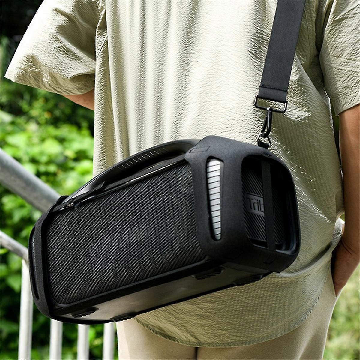 Travel Case Cover Fall-Proof Carrying Strap Protective Case with Adjustable Shoulder Strap for Stor