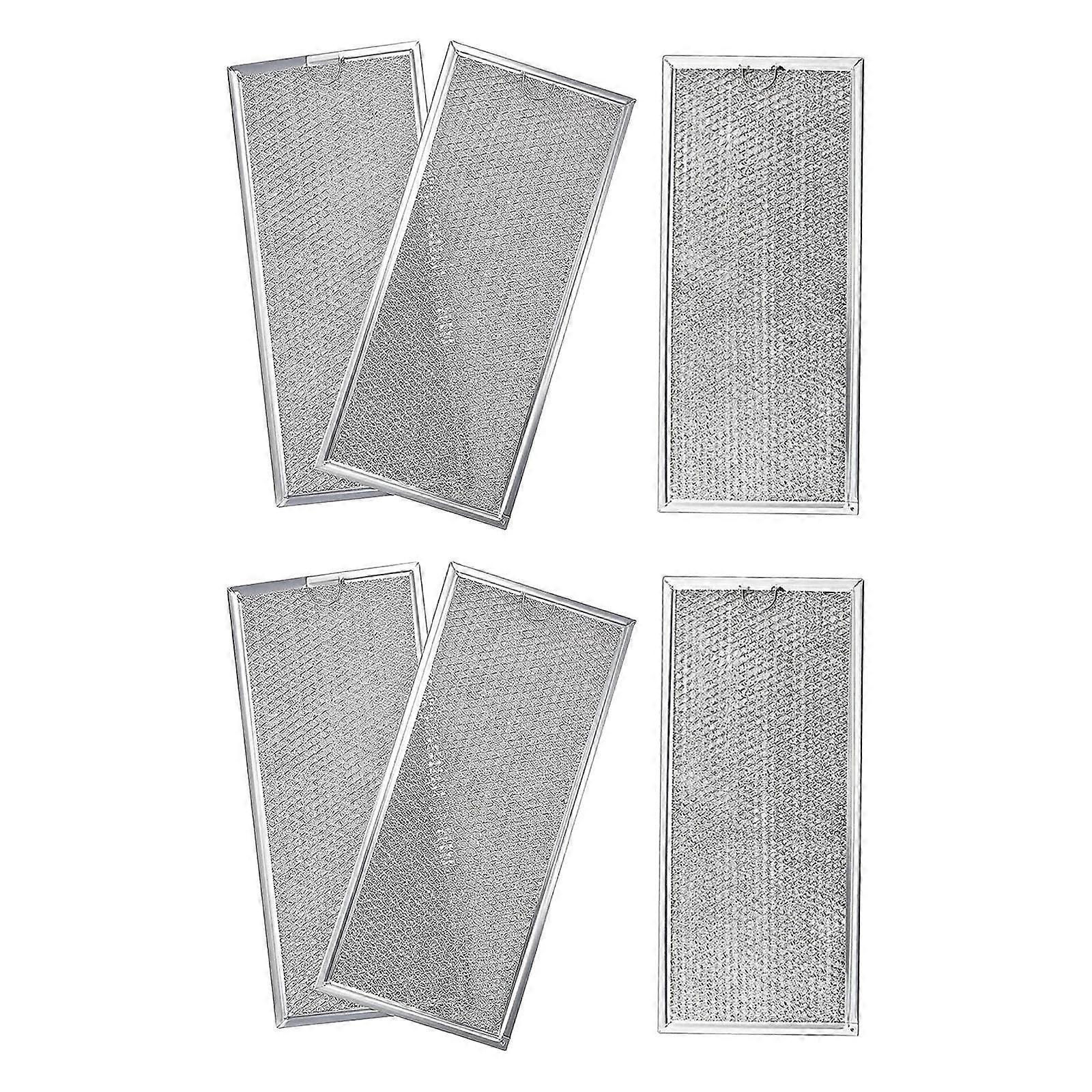 6x Replacement Grease Filter for Microwave Replace for WB06x10596 W10208631A