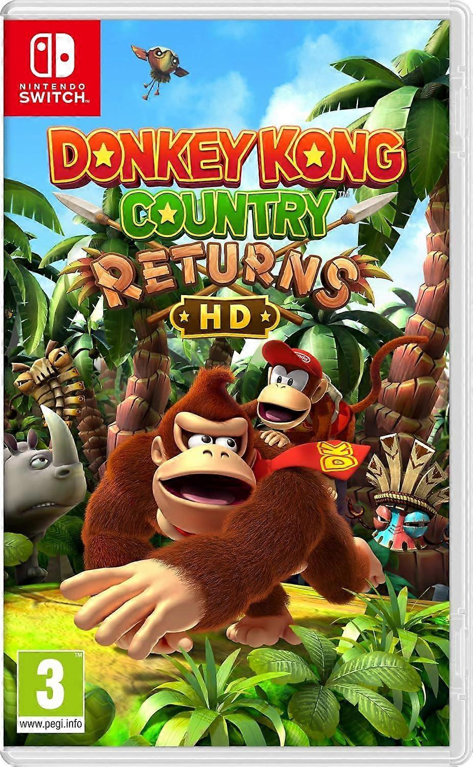 Donkey Kong Country Returns HD Switch Game