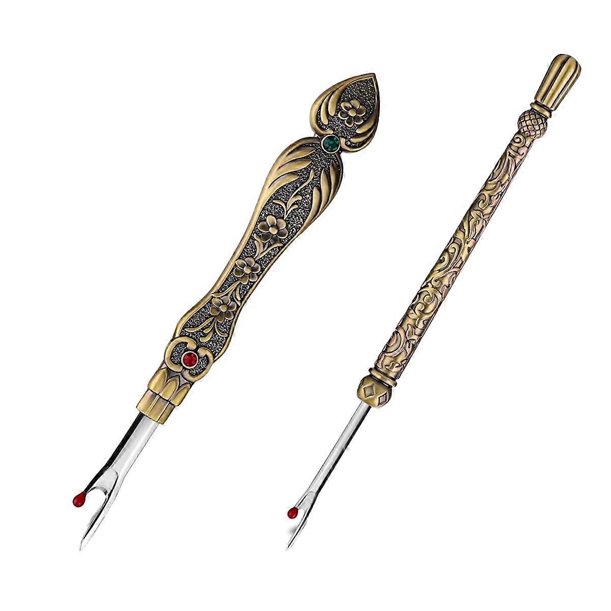 Vintage Rippers ραφών, Thread Ripper, Metal Seam Rippers για το ράψιμο βελόνα Χέρι Ραπτική Πλεκτομηχανές