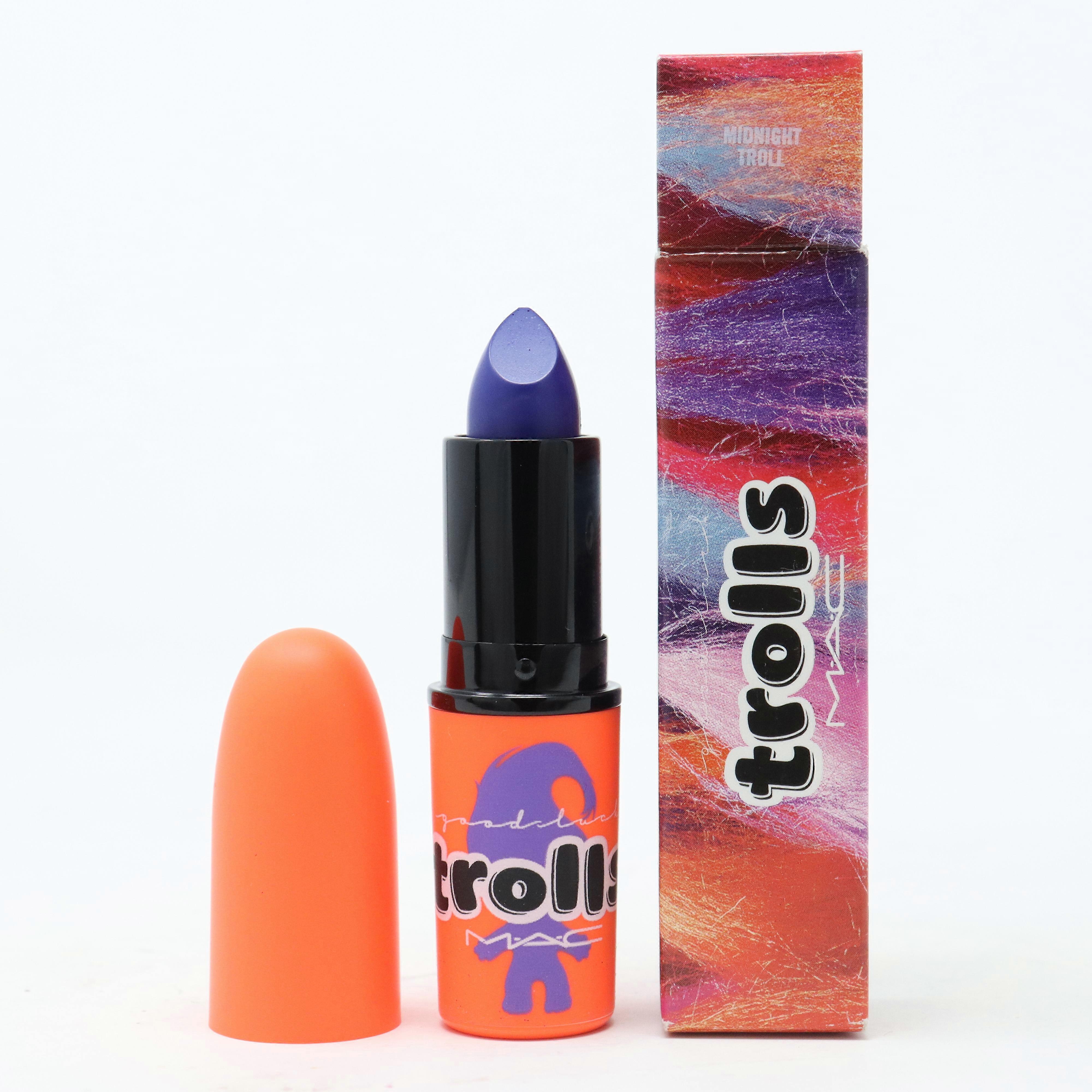 Mac rouge à lèvres/Good Luck les Trolls 0,1 oz/3 g neuf dans la boîte