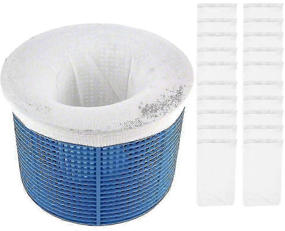 Pool Skimmer Strumpor, Skimmer Basket Filter för pool 20 st