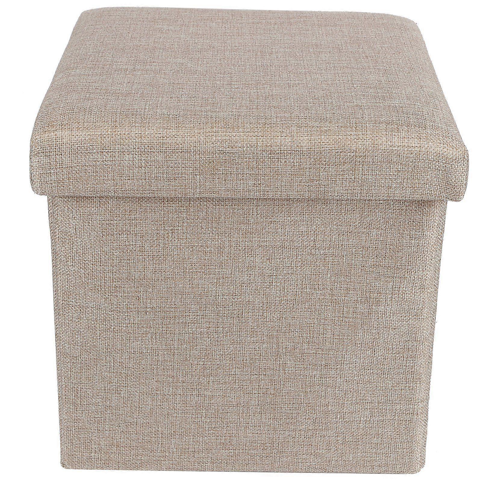 Multifunction Foldable Storage Stool Foot Rest Stool Storage Box Bench Space Saving for HomeS