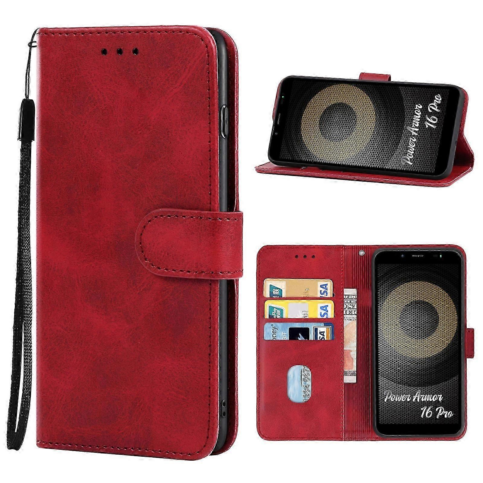 Para Ulefone Power Armor 16 Pro Capa de Telefone de Couro