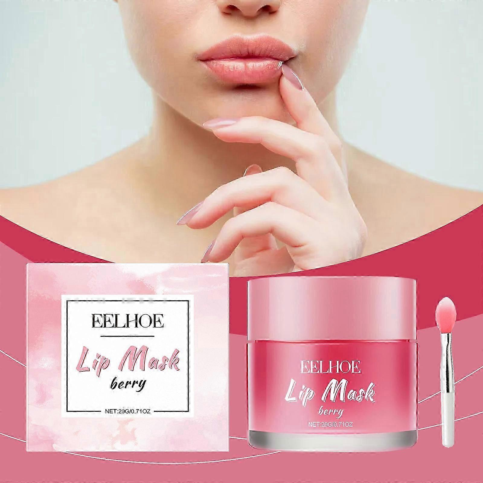 Moisturizing and nourishing sleep lip mask, effectively exfoliating lips, moisturizing lips, relieving dry lips, hydrating and moisturizing lip mask