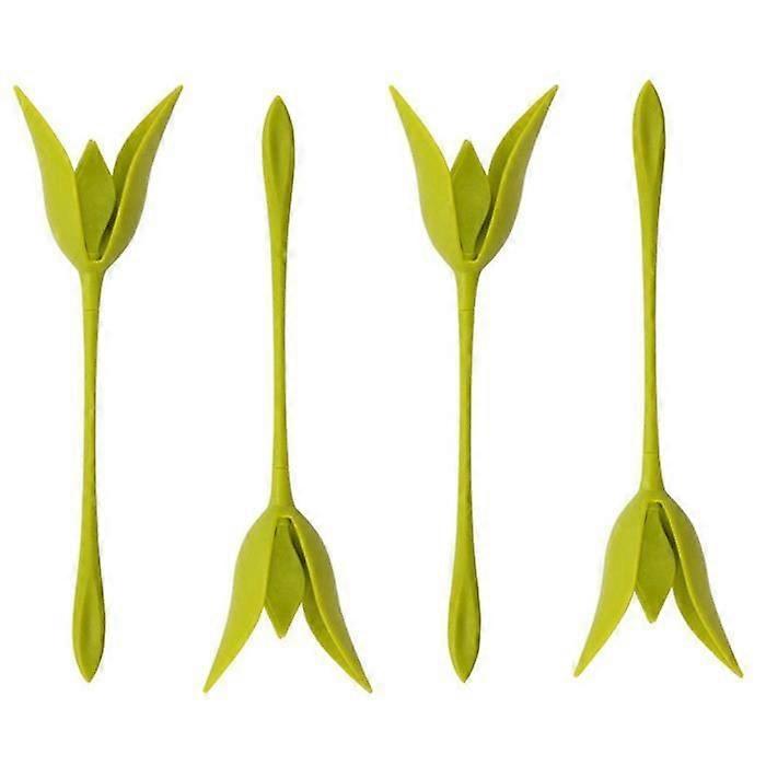 Towel Rack - DIY - 4 PCS - PP Plastic - Table Decoration - Green