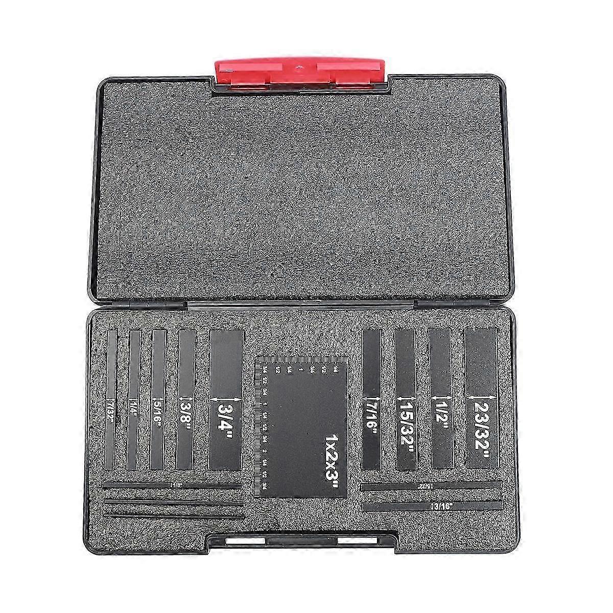 Setting Block Height Gauge Kit Height Gauge Set, Aluminum Alloy Rust Resistant Solid Mounting Rod f