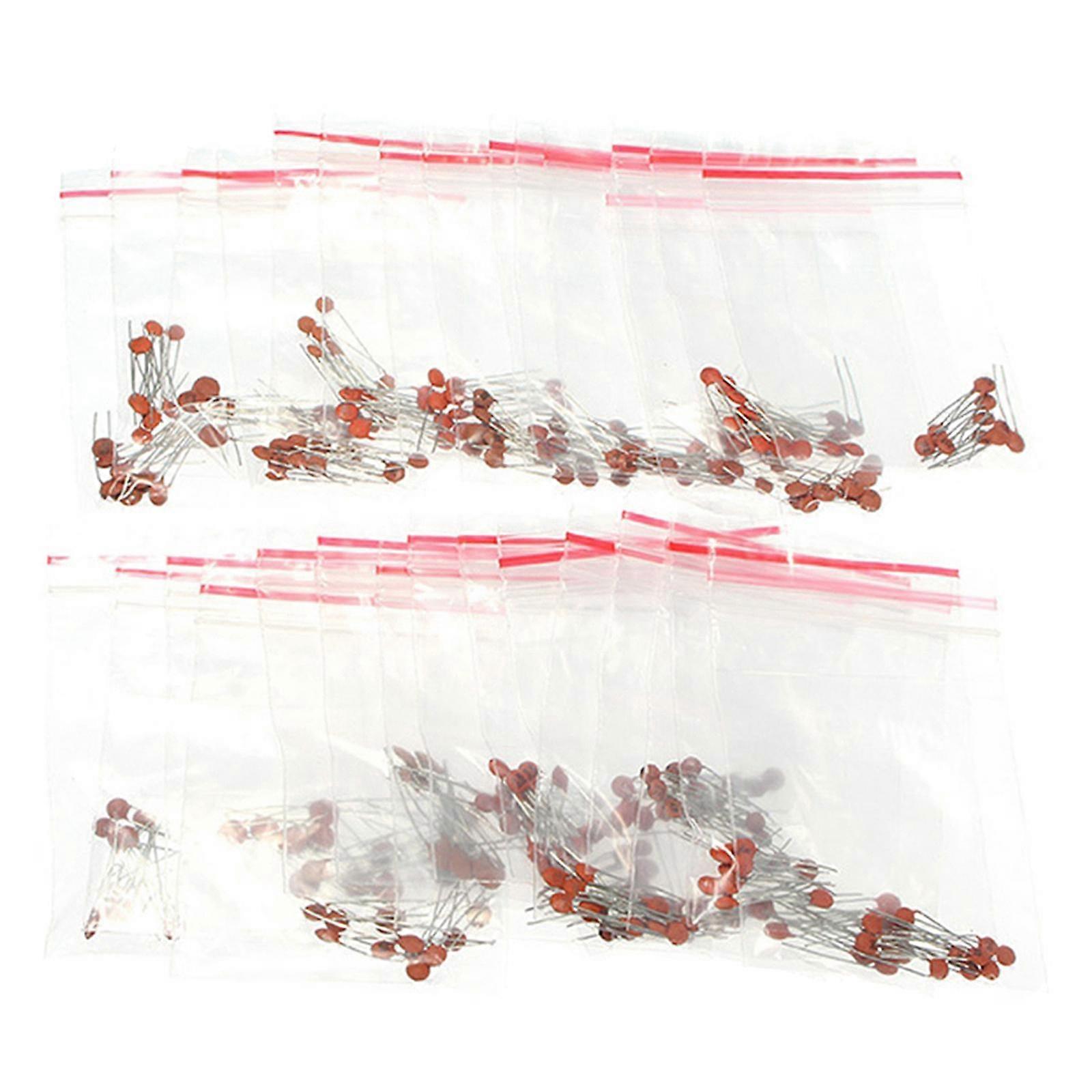 Multlayer Ceramic Capacitor Assorted Kit 30 Values 2pf-0.1UF - 300Pcs