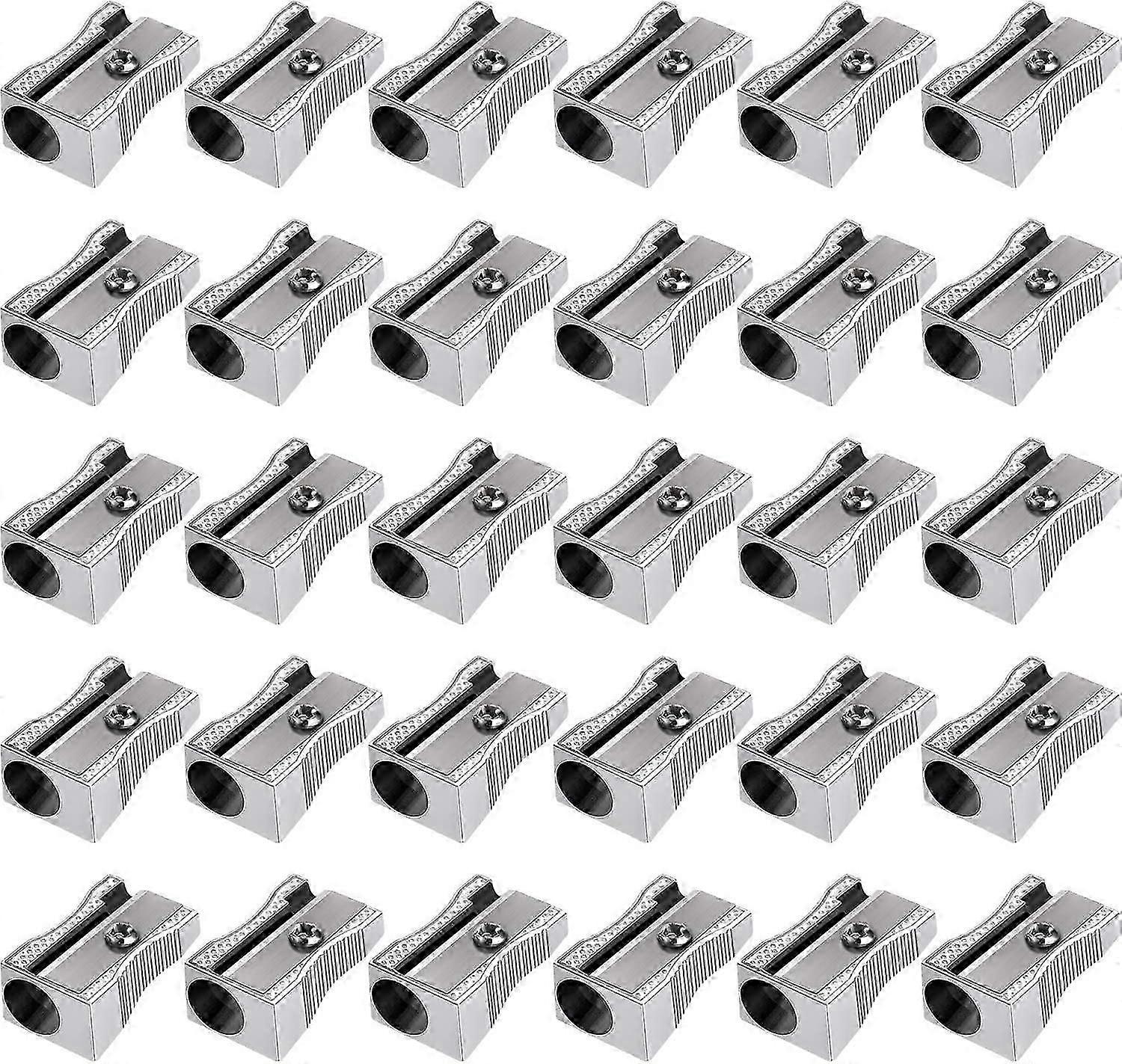 Metal Pencil Sharpener,24PCS Pencil Sharpener Handheld, Pencil Sharpener Manual