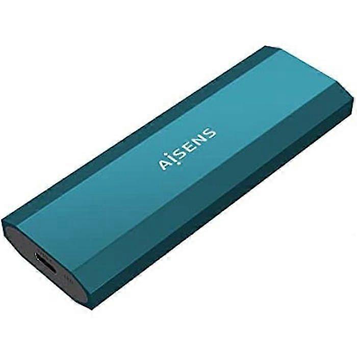 AISENS - ASM2-019BLU - External enclosure for M.2 SSD SATA/NVME A USB3.2 GEN2, Blue