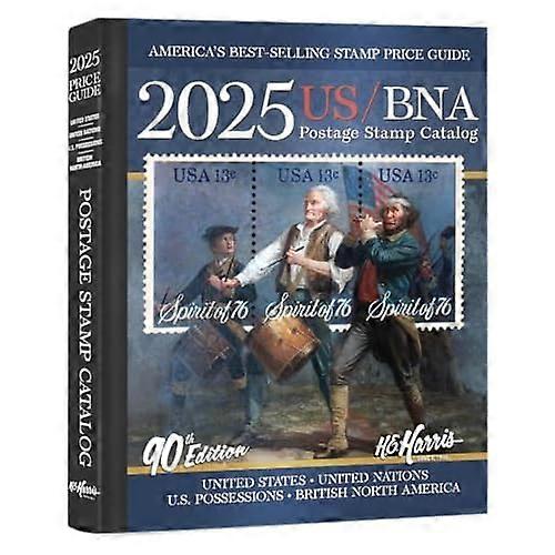 Us/Bna Postage Stamp Catalog 2025 by H. E. Harris
