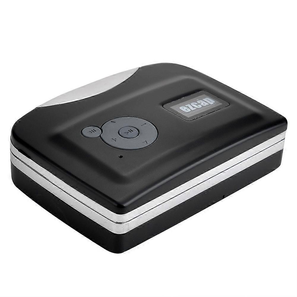 ezcap230 USB Cassette Player with Earphones Tape-to-MP3 Converter Portable Walkman Voice Recorder Bu