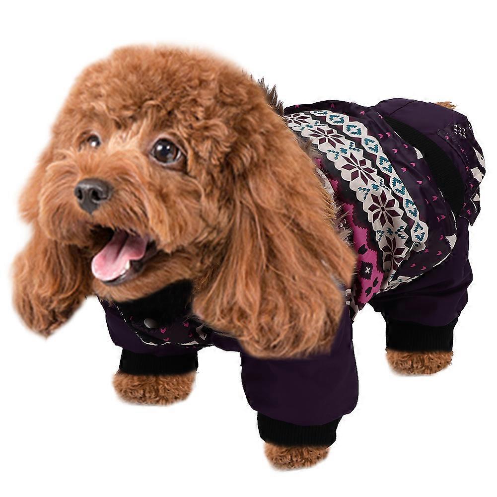 Plush Pet Dog Costume Winter Clothes for Small Medium Breeds Thick Warm Fleece Fabric Autumn Apparel