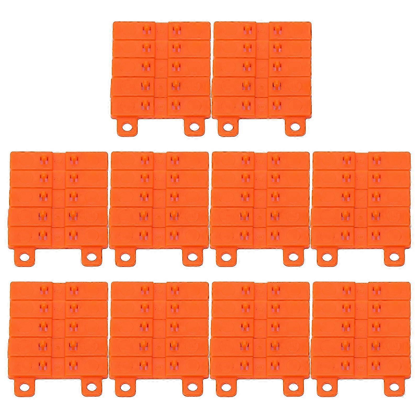 50Pcs SPL Series Wire Connector Buckle Lever Nut Terminal Block Special Flame Retardant PCTZ42