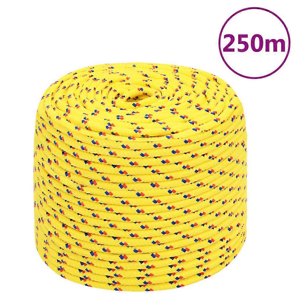 Boat Rope Yellow 6 mm 250 m Polypropylene