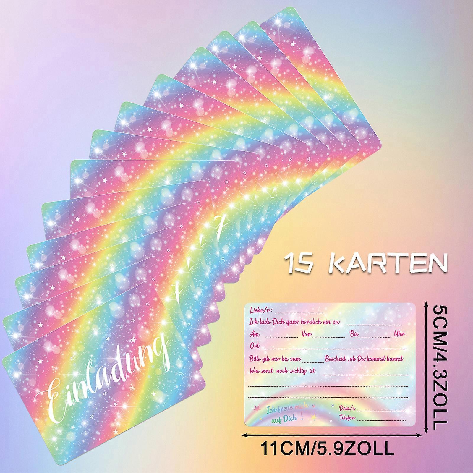 Advanced Printing Technology Tie Dye Party Invitation, Quality Kraft With Rainbow Holographic Design For Memorable Gatherings