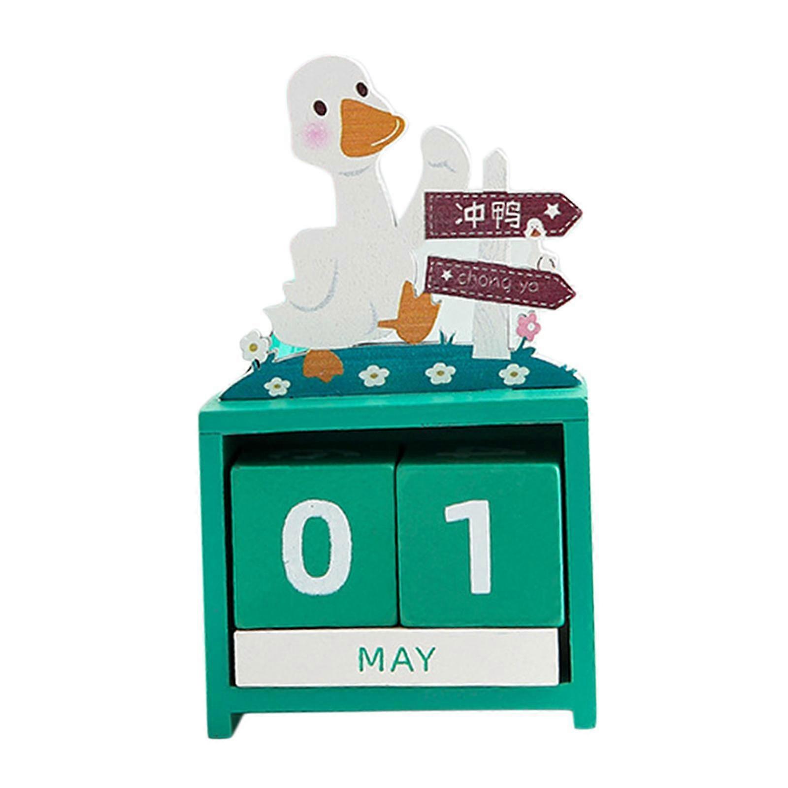 Desk Calendar Blue Astronaut