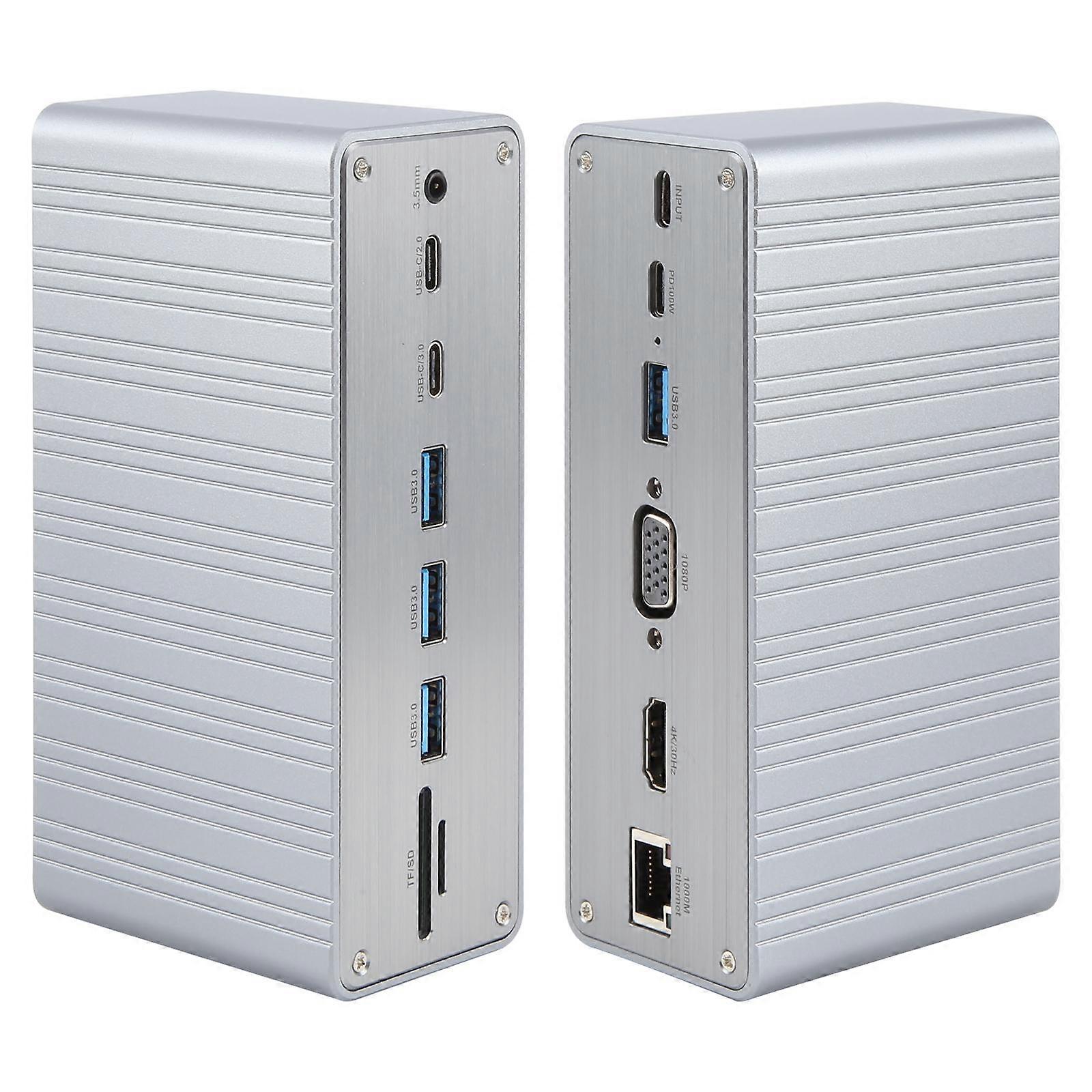BYL2428 13 in 1 USB-C / Type-C HUB Adapter Docking Station Support 4K PD100W BYL-2428