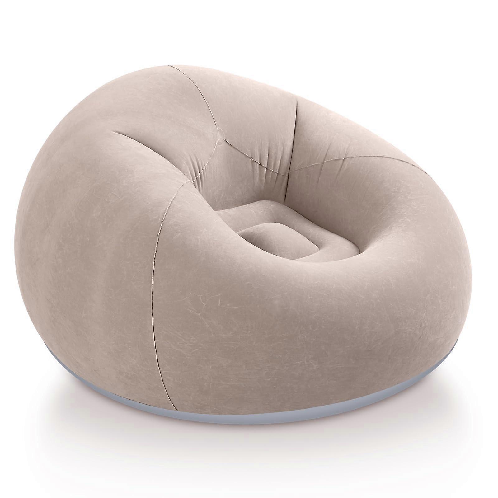 Inflatable lazy sofa folding bean bag chair suitable for movie room camping