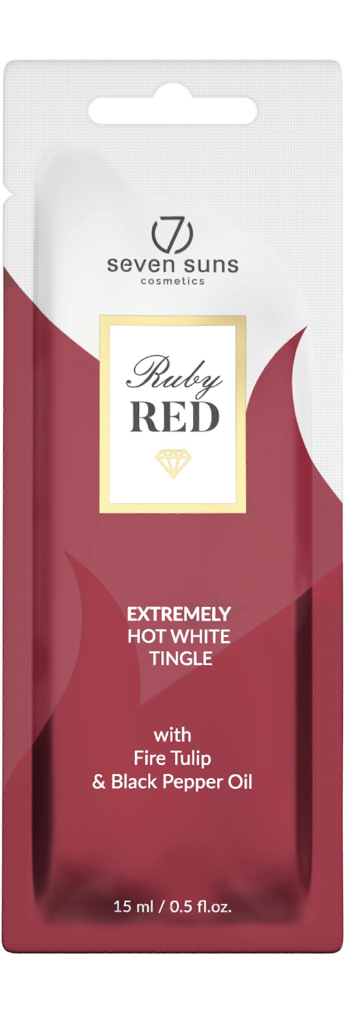 7Suns Ruby Red Extremely Hot White Tingle